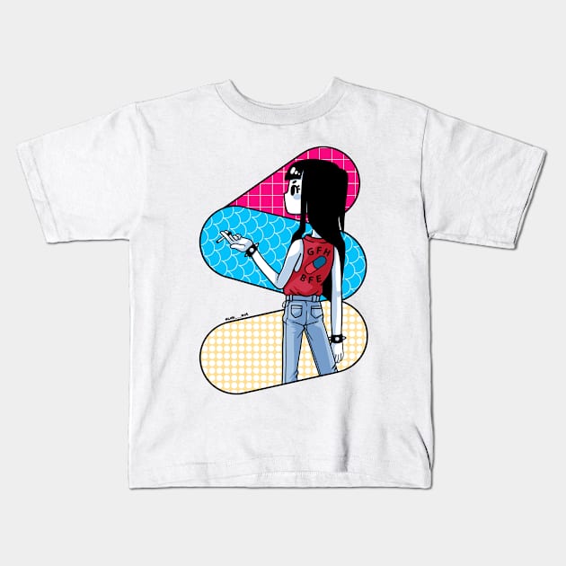 Good For Health Kids T-Shirt by LabRat